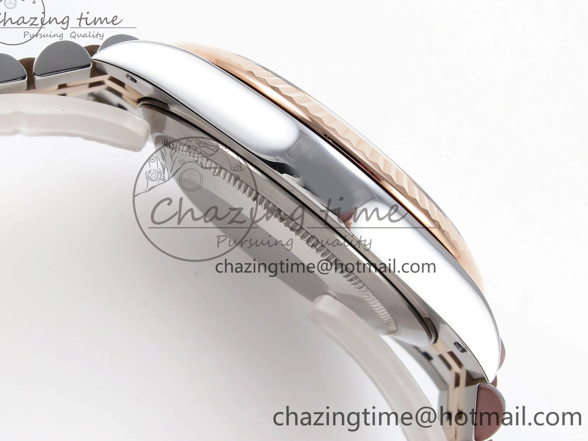 MiroTime 0226 Original DateJust 41 126331 904L SS RG VSF 1:1 Best Edition Brown Dial on Jubilee Bracelet VS 1711